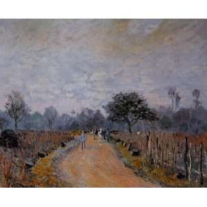 FRAMED oil paintings   Alfred Sisley   24 x 20 inches   The Road from 