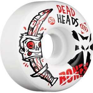  Bones STF Deadheads 50mm Skateboard Wheels (Set Of 4 