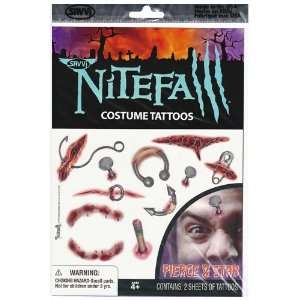  Pierce and Stab Nitefall Costume Tattoos Toys & Games
