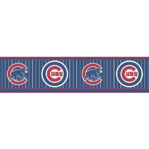  allen + roth Chicago Cubs Wallpaper Border LW1342135 