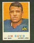 1959 Topps LOT 3 Cards Jim David Dan Currie More VG Nrmt  