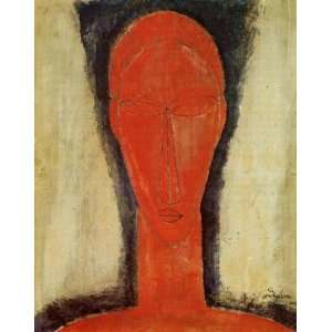  Oil Painting Study of a Head Amedeo Modigliani Hand 