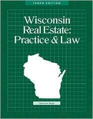 Wisconsin Real Estate Practice and Law, (0793135966), Lawrence Sager 