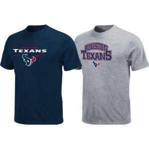  Houston Texans Raise the Decibels 2 T Shirt Combo Pack 
