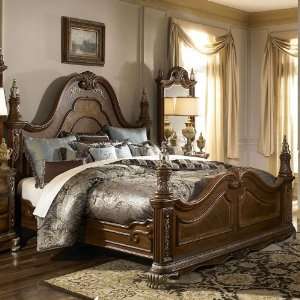   Aico Furniture Venetian II Poster Bed N68 28 pstr bed