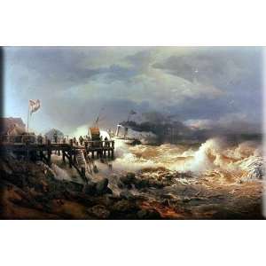   Streched Canvas Art by Achenbach, Andreas 