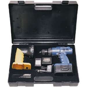  RV Rechargable Drill and Light with Case