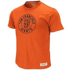 San Francisco Giants On Deck Circle T Shirt by Mitchell & Ness  