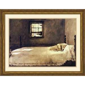   Bedroom 25 1/4 W x 21 H Andrew Wyeth Framed Wall Art