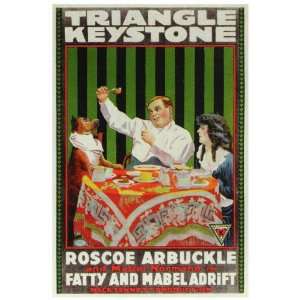  Fatty and Mabel Adrift Movie Poster (27 x 40 Inches   69cm 