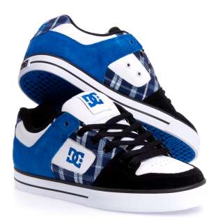 DC Shoes Mens Pure Xe Suede Skate Athletic Shoes  