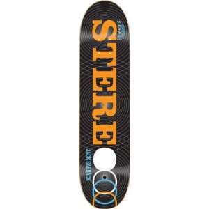  Stereo Black Sabback Sound Weave Pro Skateboard Deck 