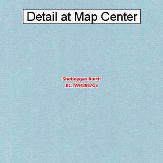   Map   Sheboygan North, Wisconsin (Folded/Waterproof) Sports