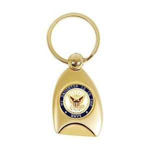    My Navy Daughter Service Emblem Key Ring 