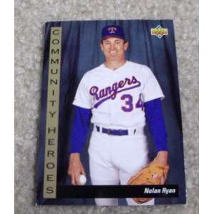   Nolan Ryan # 37 MLB Baseball Community Chest Card