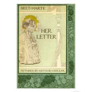   Her Letter Giclee Poster Print by Arthur Keller, 24x32