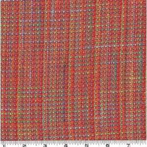  58 Wide Tweed Boucle Fabric Red By The Yard Arts 