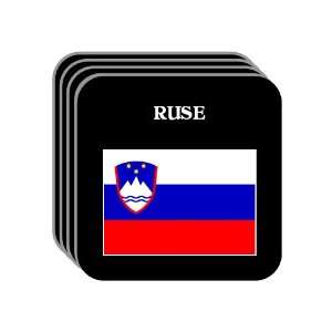  Slovenia   RUSE Set of 4 Mini Mousepad Coasters 