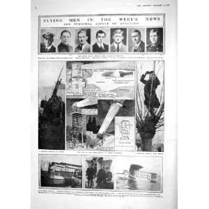    1915 NAVAL AIRMEN BLACKBURN HYDROPLANE ZEPPELIN WAR