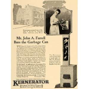  1926 Ad Kernerator Incinerator Leroy Ward Architect 