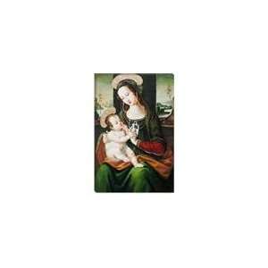  Madonna With Child And Ipod by Banksy Canvas Art Pr