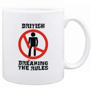 New  British Breaking The Rules  United Kingdom Mug Country  