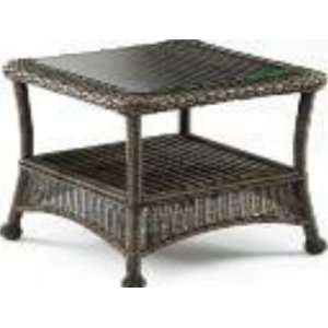  Outdoor GreatRoom ES5074 ET Balsam End Table with Glass 