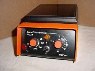 Framp Geratetechnik M22/1 Hot Plate Infra Red IR  