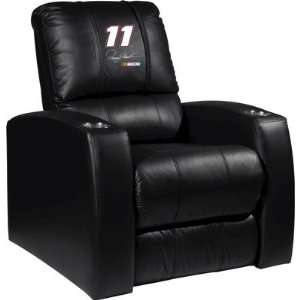   Home Theater Recliner with NASCAR Denny Hamlin 11 Panel Home
