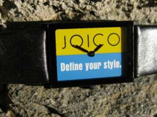 Ladies JoicoDefine Your StyleBlack LeatherWrist Watch