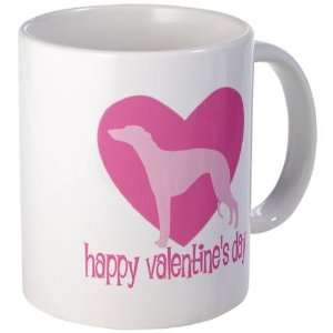 Whippet Valentine Pets Mug by  