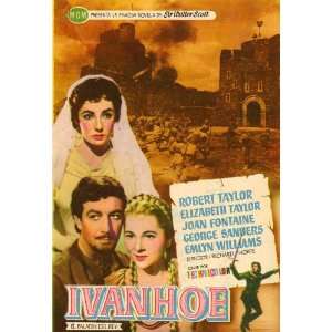  Ivanhoe (1952) 27 x 40 Movie Poster Spanish Style C
