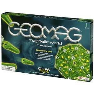  Geomag Glow 184 Piece Set Toys & Games