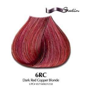  6RC Dark Red Copper Blonde   Satin Hair Color with Aloe 