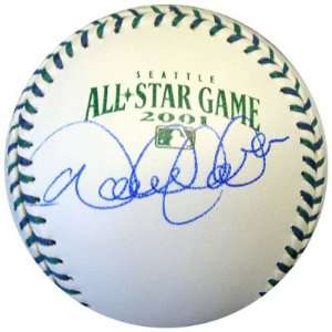  Derek Jeter Autographed 2001 All Star Baseball PSA/DNA 