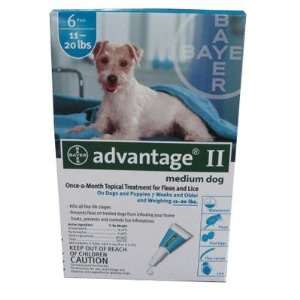  Bayer Advantage II Dog 11 20 lb 6pk