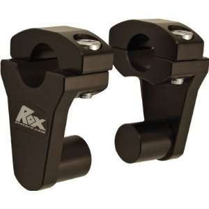 Rox Speed FX Elite Series Pivot Handlebar Riser   2   Black 1R P2PPK