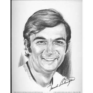  1974 Mark Belanger Baltimore Orioles Lithograph Sports 