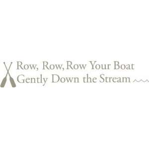    WallPops WPNR98837 Row Your Boat Nursery Rhyme