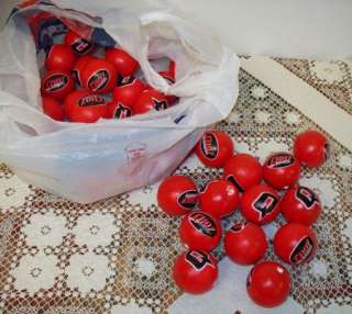 51 RARE LOTTERY PIRZE FOAM BALLS FROM Q107 CLASSIC ROCK  