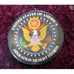  Operation Desert Storm Official Button 