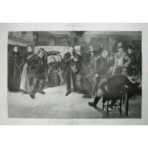    1894 Rainey Fine Art Christmas Party Music Drinking