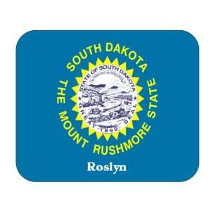  US State Flag   Roslyn, South Dakota (SD) Mouse Pad 