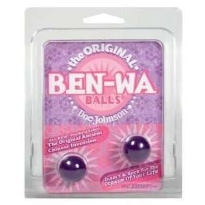 Bundle Ben Wa Balls Purple and 2 pack of Pink Silicone Lubricant 3.3 