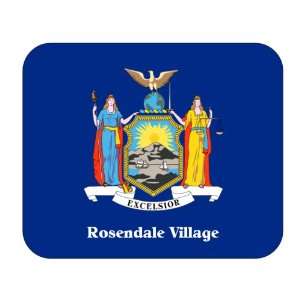 US State Flag   Rosendale Village, New York (NY) Mouse Pad 