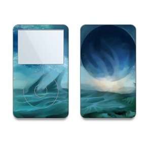 Blue Planet Design Decal Protective Skin Sticker for Apple iPod video 