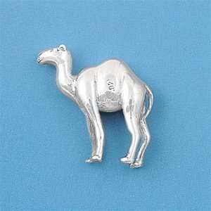  Sterling Silver Camel Figure Pendant Jewelry