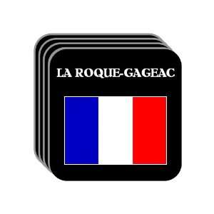  France   LA ROQUE GAGEAC Set of 4 Mini Mousepad Coasters 