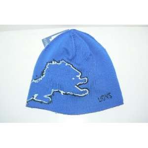  NFL Detroit Lions College Cut Beanie Ski Hat Cap Lid Toque 
