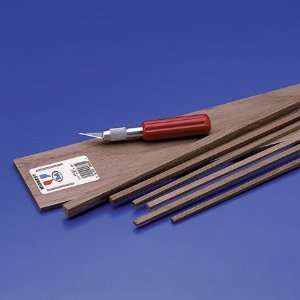  Midwest Walnut Project Woods stick 1/16 in. x 1/8 in. x 24 